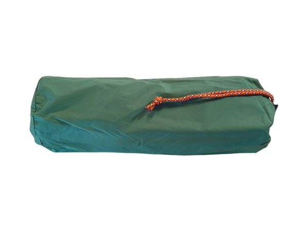 Inflatable sleeping pad with built-in foot pump Green - Image 2