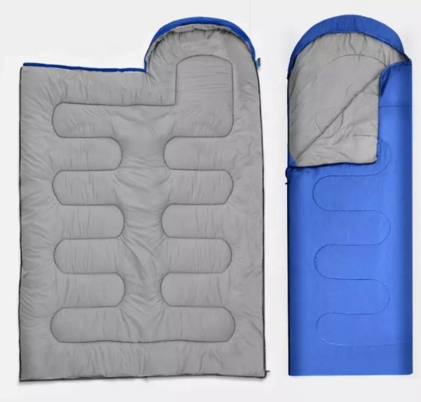 Fiber sleeping bag, rectangular, season 2 - Image 2