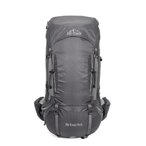 Hi-Trek 50L Backpack Gray